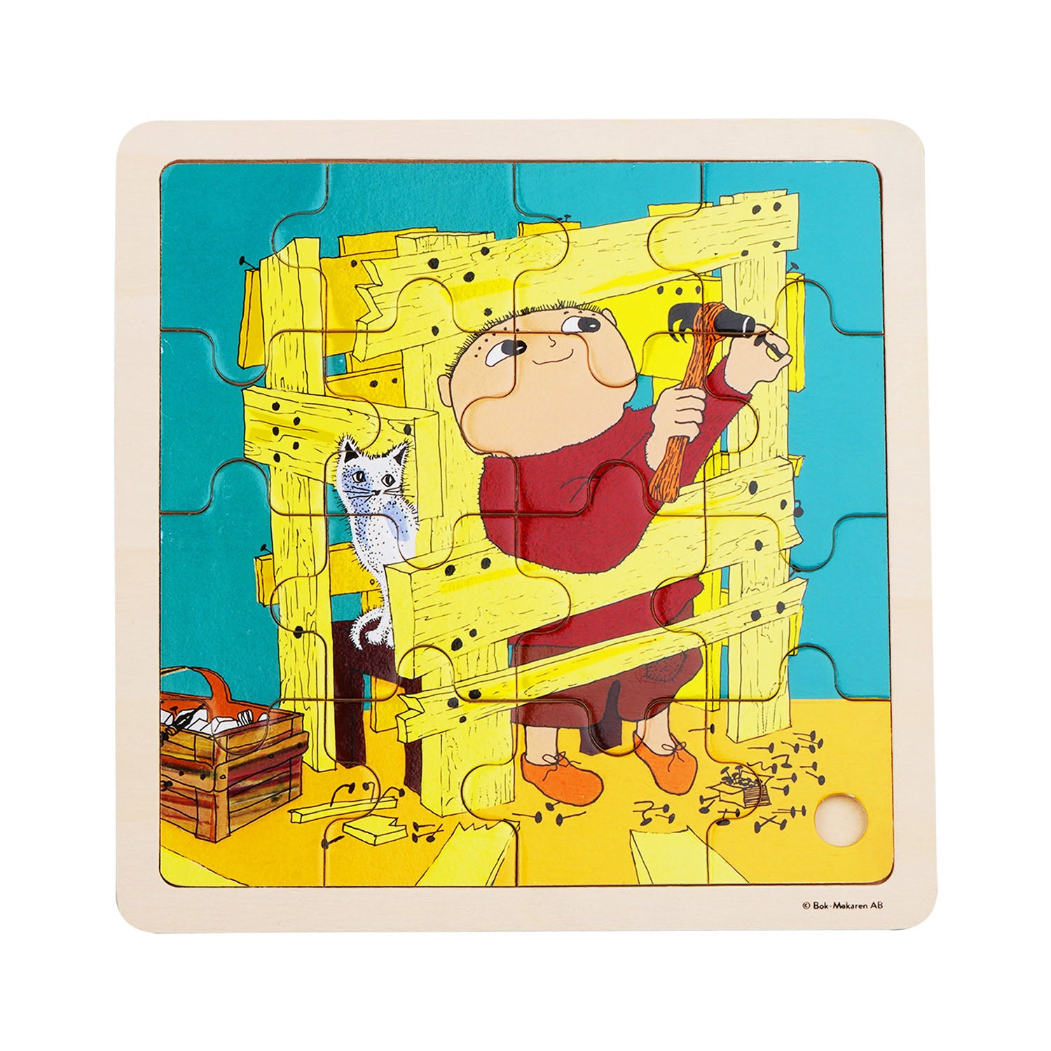 BARBO TOYS ALFONS Puzzle Wooden